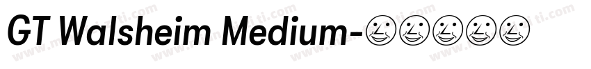 GT Walsheim Medium字体转换